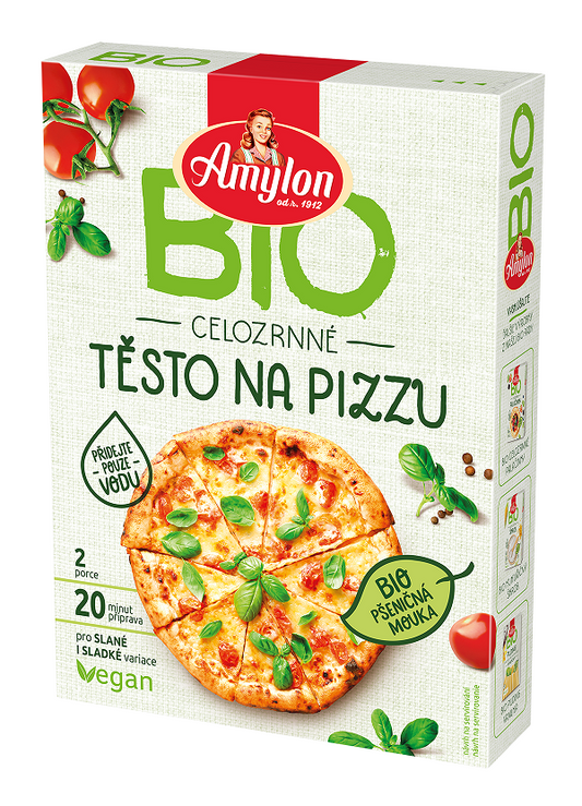 Mieszanka na ciasto na pizzę bio 250 g - AMYLON