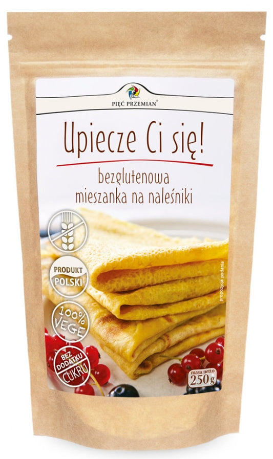Mieszanka na naleśniki bezglutenowe Pięć Przemian, 250g
