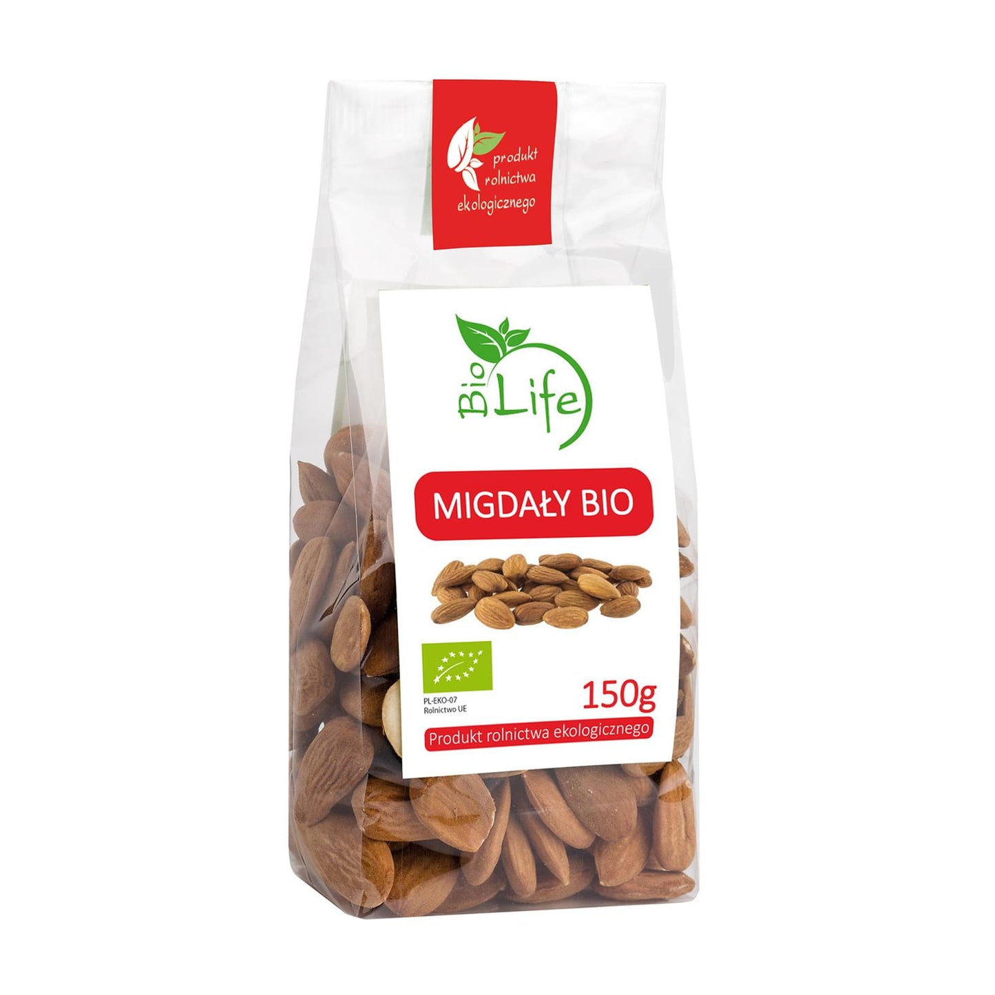 Migdały ekologiczne bio 150 g