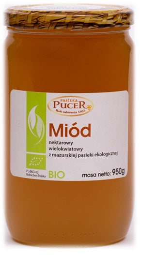 Miód wielokwiatowy bio 950 g