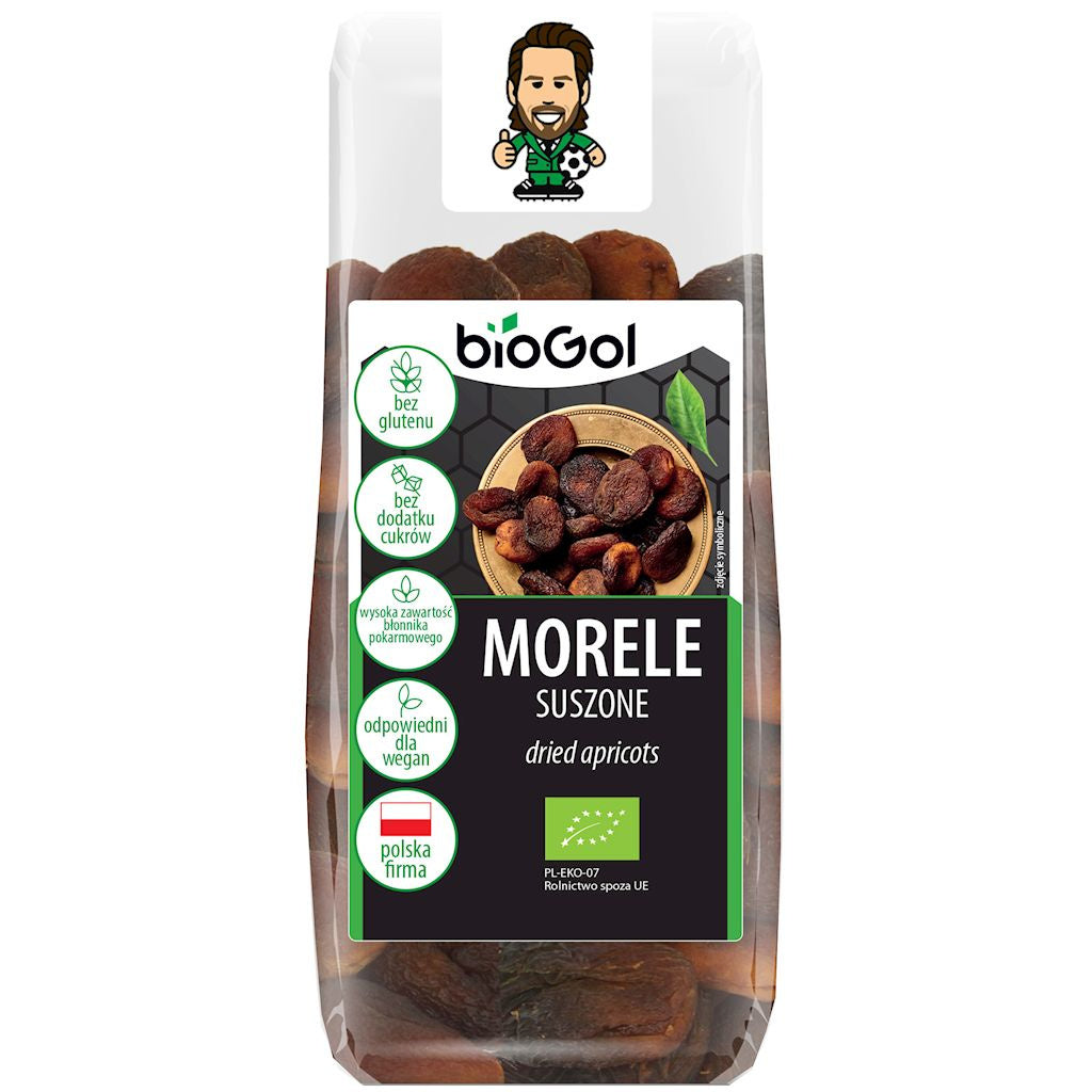 Morele suszone bezglutenowe BIO 150 g