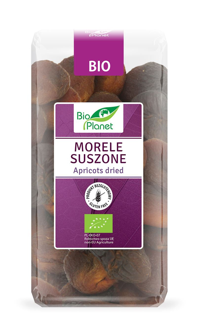 Morele suszone bezglutenowe BIO 400 g