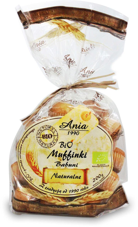 Muffinki babuni naturalne bio 200 g