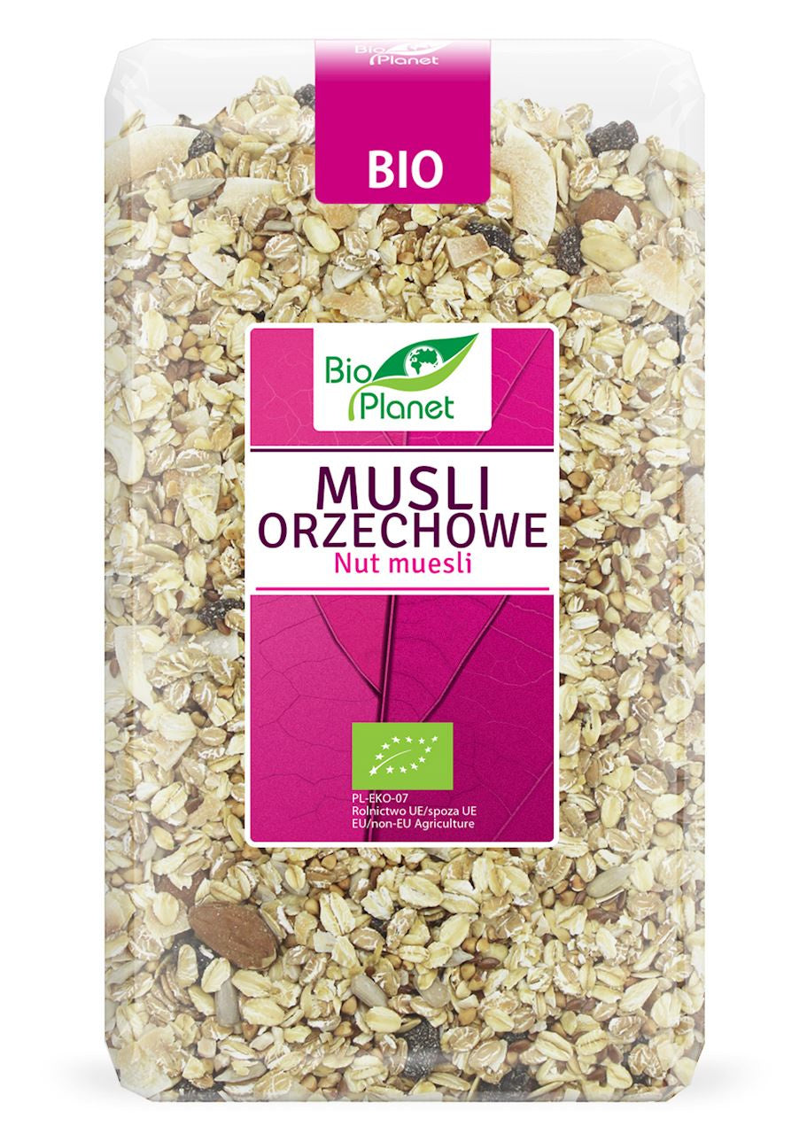 Musli orzechowe bio 600 g