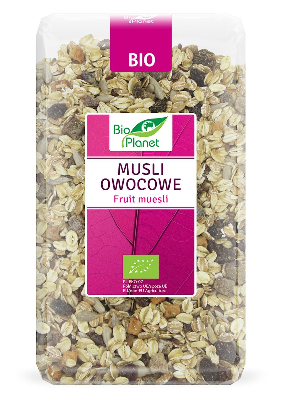 Musli owocowe bio 600 g - Bio Planet