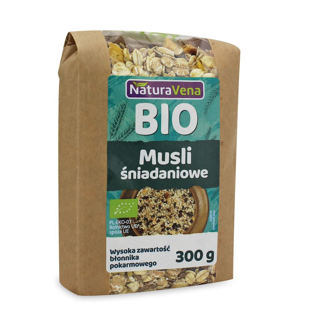 Musli śniadaniowe BIO 300 g - Naturavena