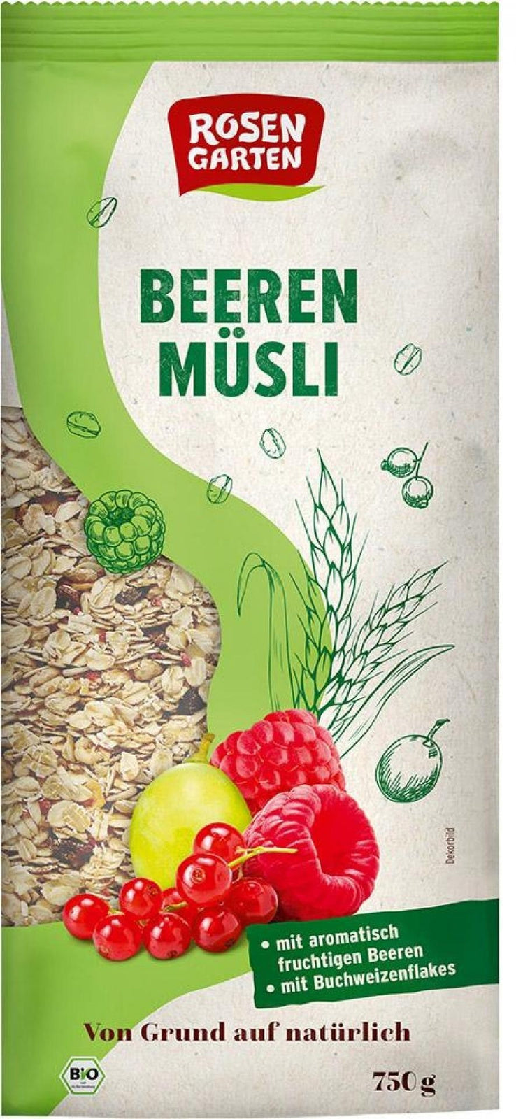 Musli z 23% owoców leśnych bio 750 g