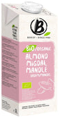 Napój migdałowy bez cukru bezglutenowy bio 1 l - Berief