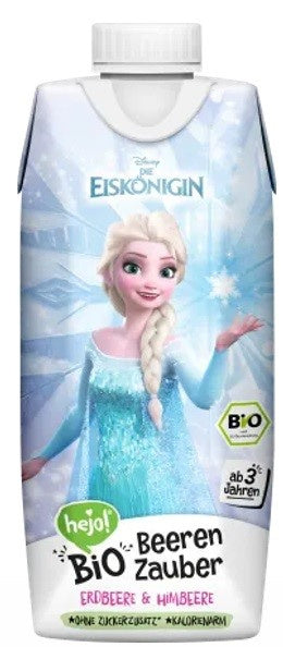 Napój owocowy truskawka-malina BIO 300 ml Kraina Lodu - HEJO!