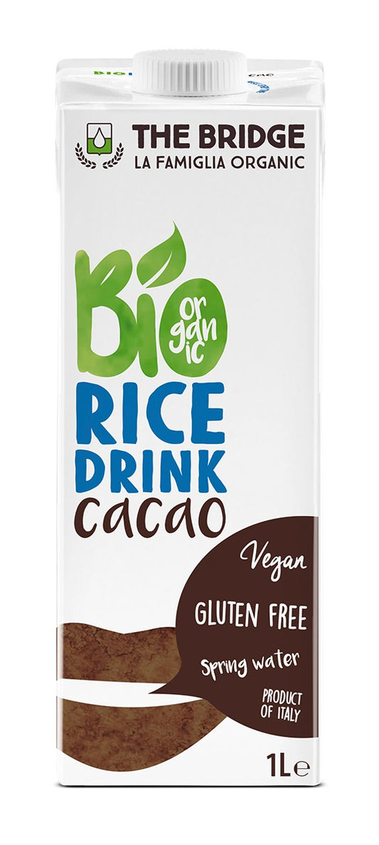 Napój ryżowo czekoladowy bezglutenowy 1 l bio - The Bridge