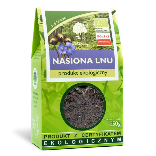 Nasiona lnu (siemię lniane) bio 250 g