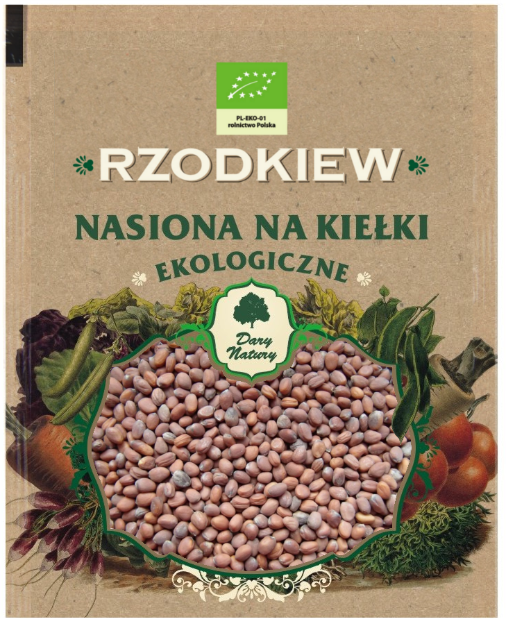Nasiona rzodkiewki bio na kiełki 30 g