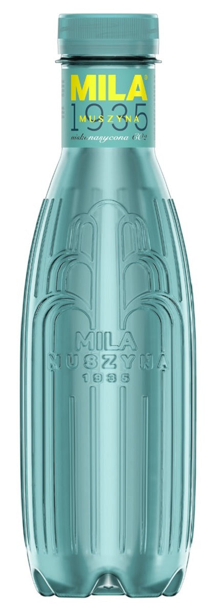 Naturalna woda mineralna niskogazowana wysokozmineralizowana 500 ml - Mila Muszyna