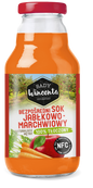 Naturalnie mętny sok jabłkowo-marchwiowy 330 ml Sady Wincenta