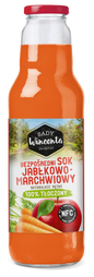 Naturalnie mętny sok jabłkowo-marchwiowy 750 ml