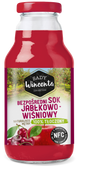 Naturalnie mętny sok jabłkowo-wiśniowy 330 ml - Sady Wincenta