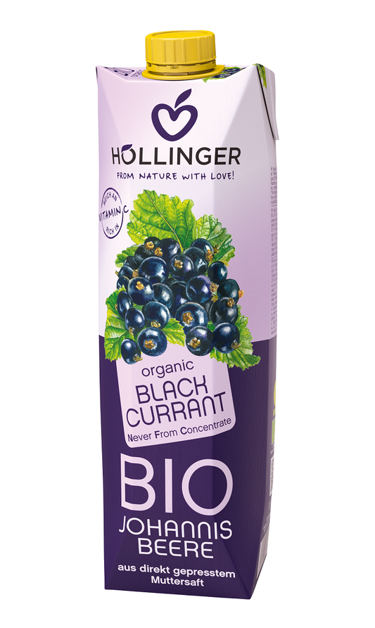 Nektar z czarnej porzeczki bio 1 l