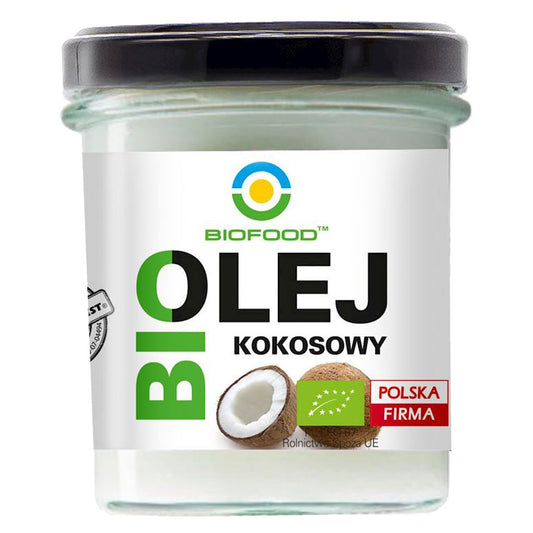OLEJ KOKOSOWY BEZWONNY BIO 260 ml - BIOFOOD