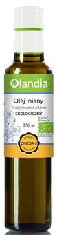 Olej lniany 250 ml bio olandia