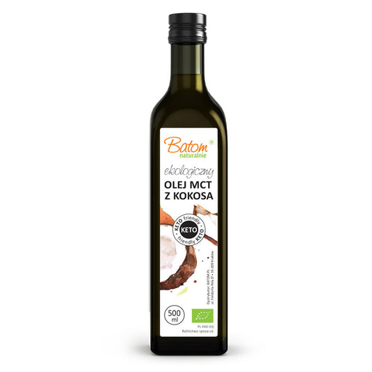 Olej mct z kokosa bio 500 ml