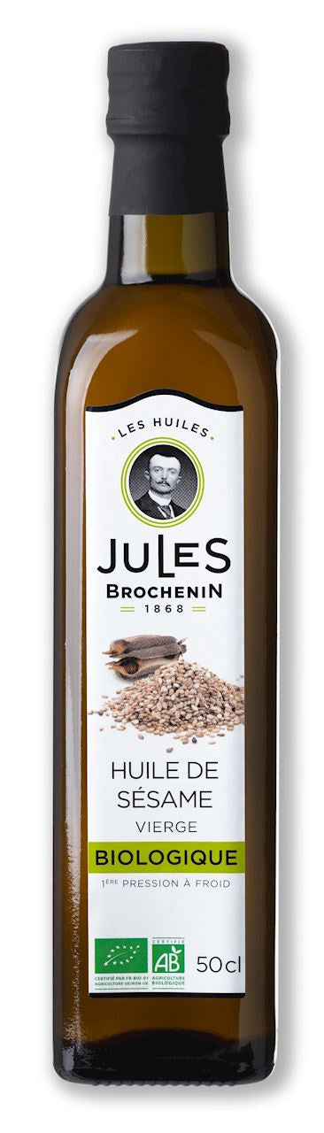 Olej sezamowy virgin bio 500 ml - jules brochenim