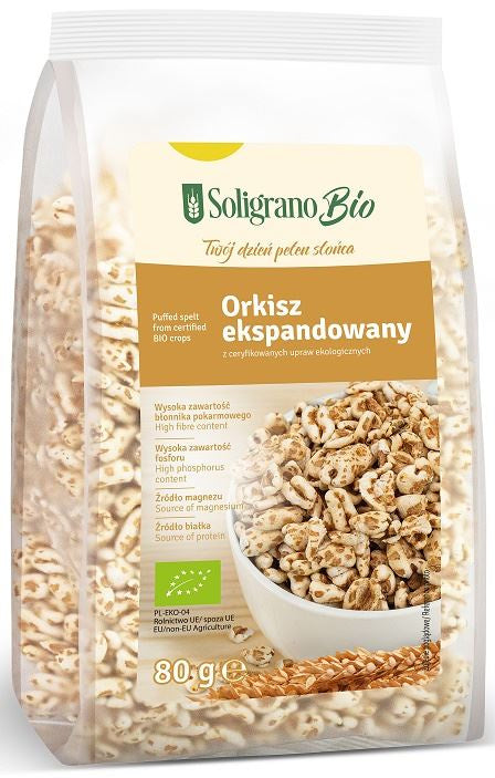 Orkisz ekspandowany bio 80 g