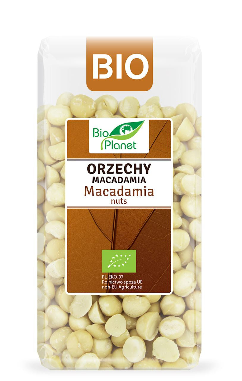 Orzechy macadamia bio 350 g - Bio Planet