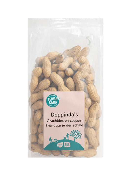 Orzeszki ziemne prażone w łupinach bio 330 g