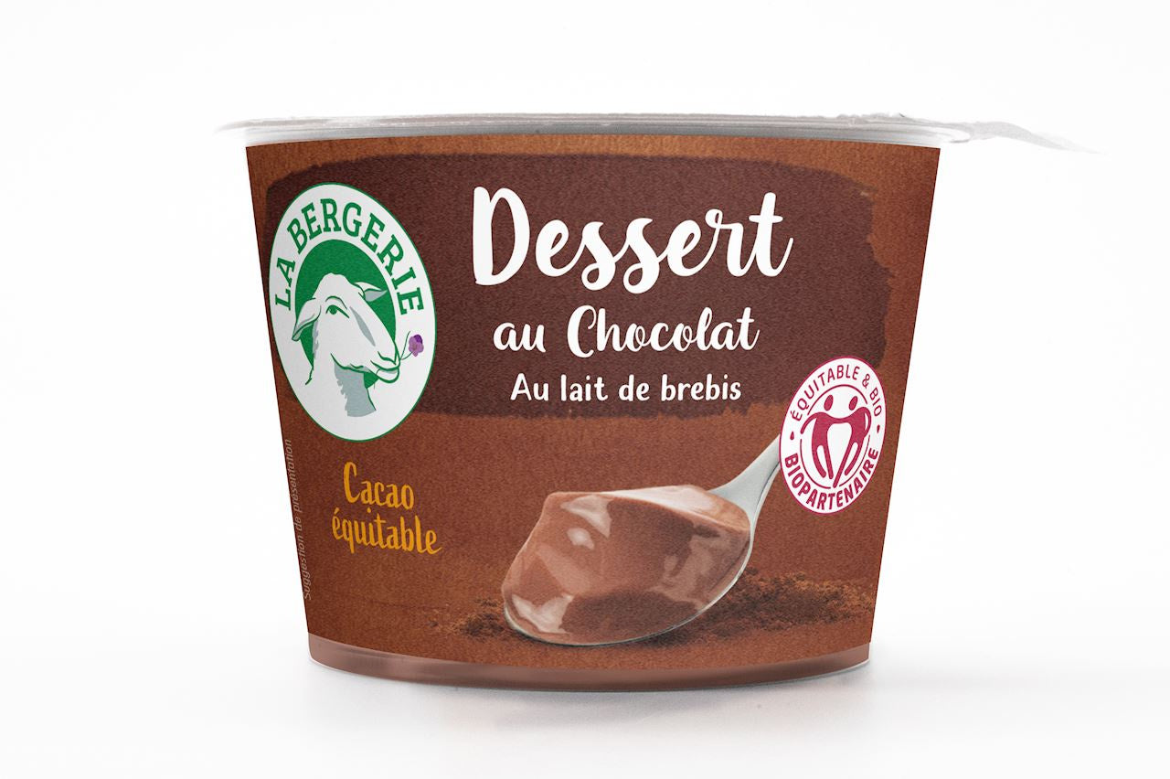 Owczym deser czekoladowy bio 125 g - BERGERIE
