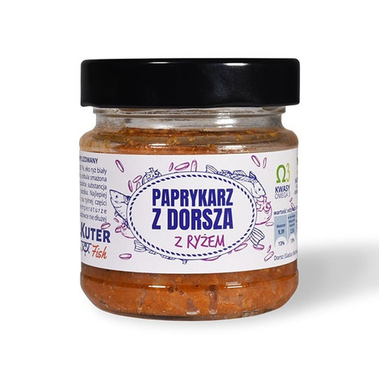 Paprykarz z dorsza z ryżem 155 g
