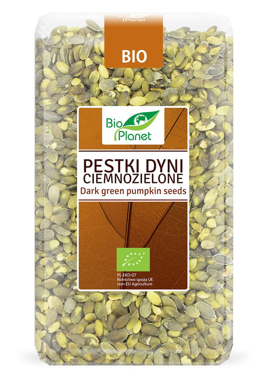 Pestki dyni ciemnozielone bio 1 kg