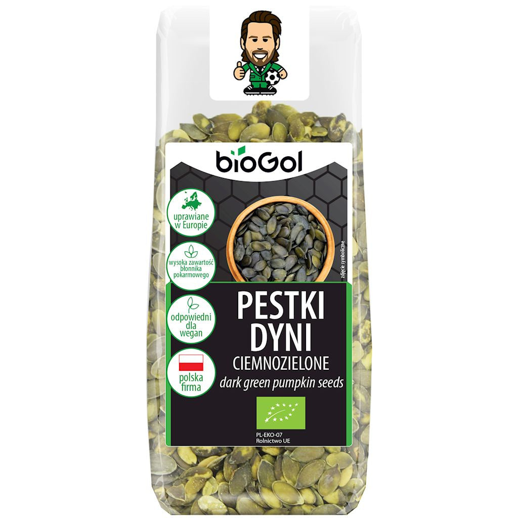 Pestki dyni ciemnozielone (uprawiane w europie) bio 150 g