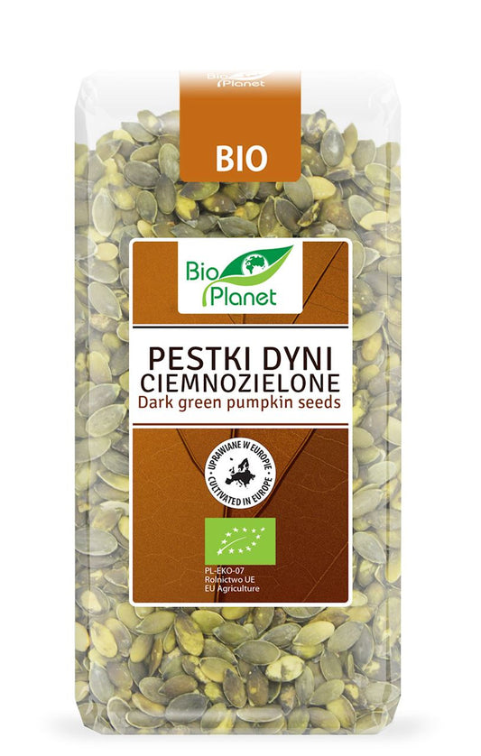 Pestki dyni ciemnozielone (uprawiane w europie) bio 350 g