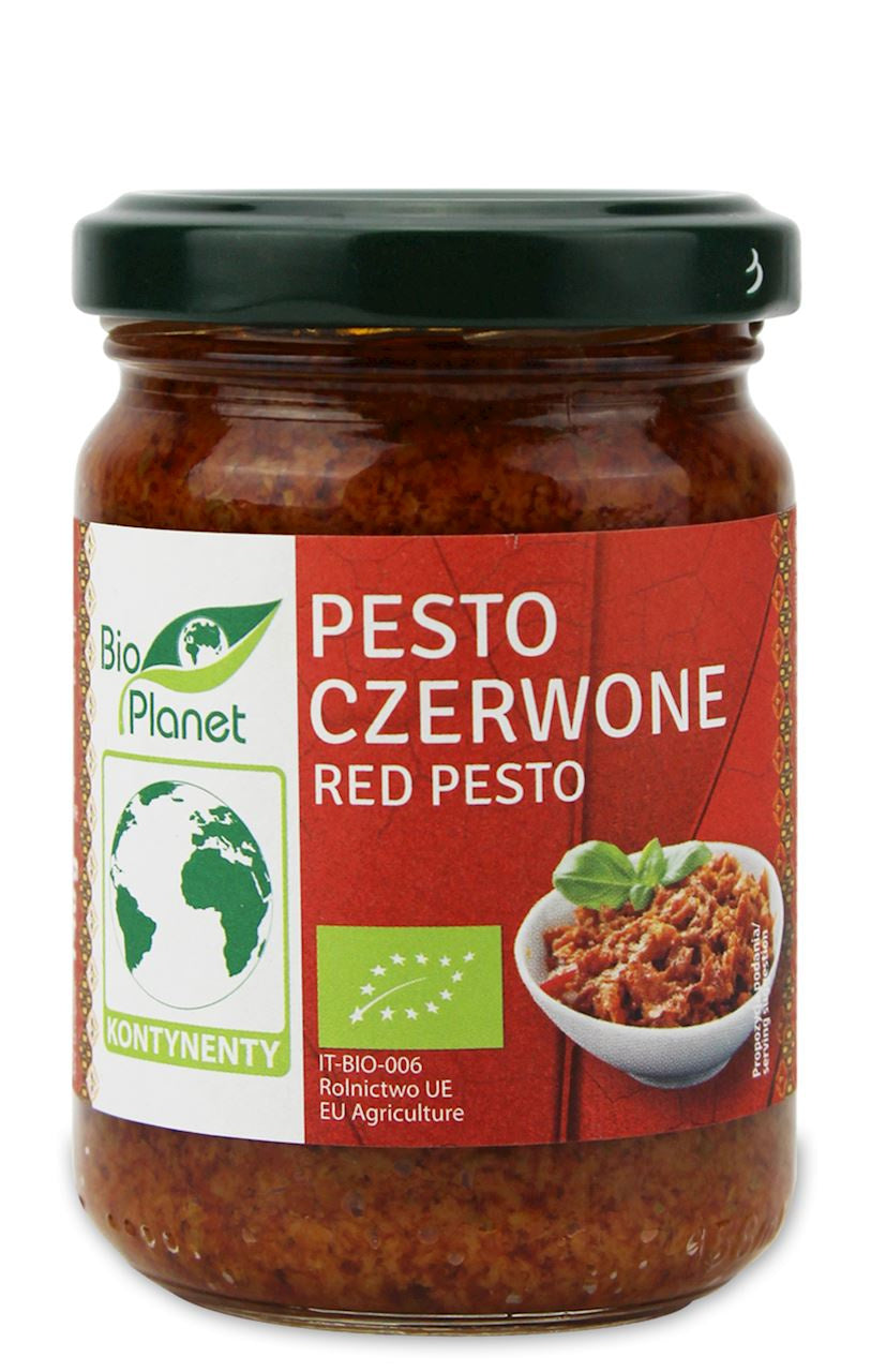 Pesto czerwone BIO 140 g