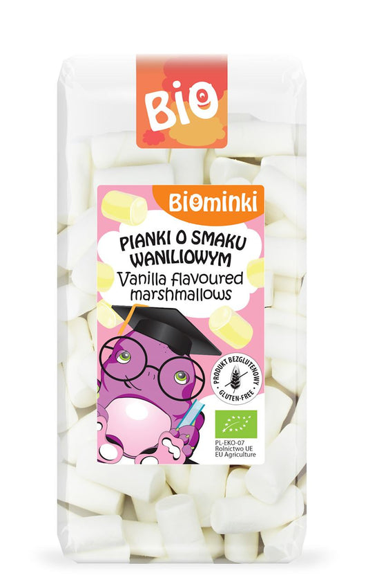 Pianki o smaku waniliowym bezglutenowe bio 100 g