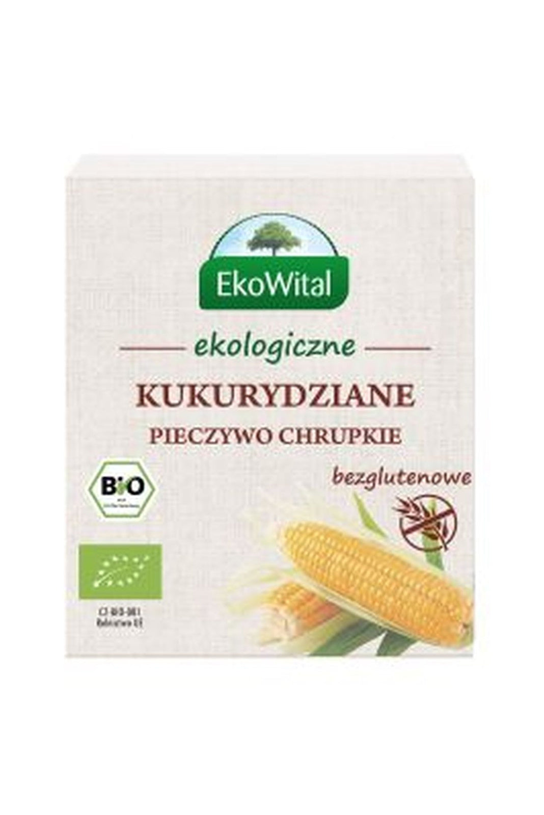 Pieczywo chrupkie kukurydziane bezglutenowe bio 100 g