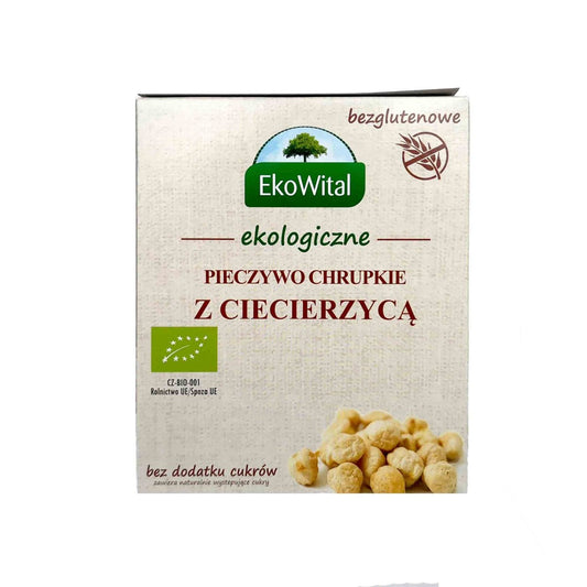 Pieczywo chrupkie z ciecierzycą bezglutenowe bio 100 g