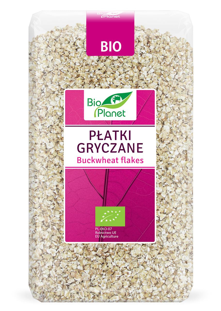 Płatki gryczane bio 600 g - Bio Planet