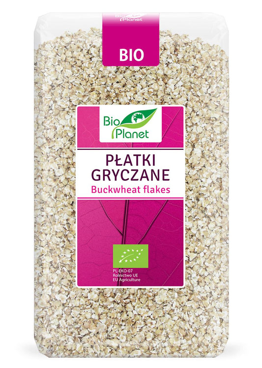 Płatki gryczane bio 600 g - Bio Planet