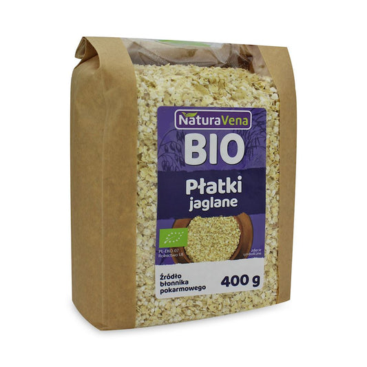 Płatki jaglane BIO 400 g - Naturavena