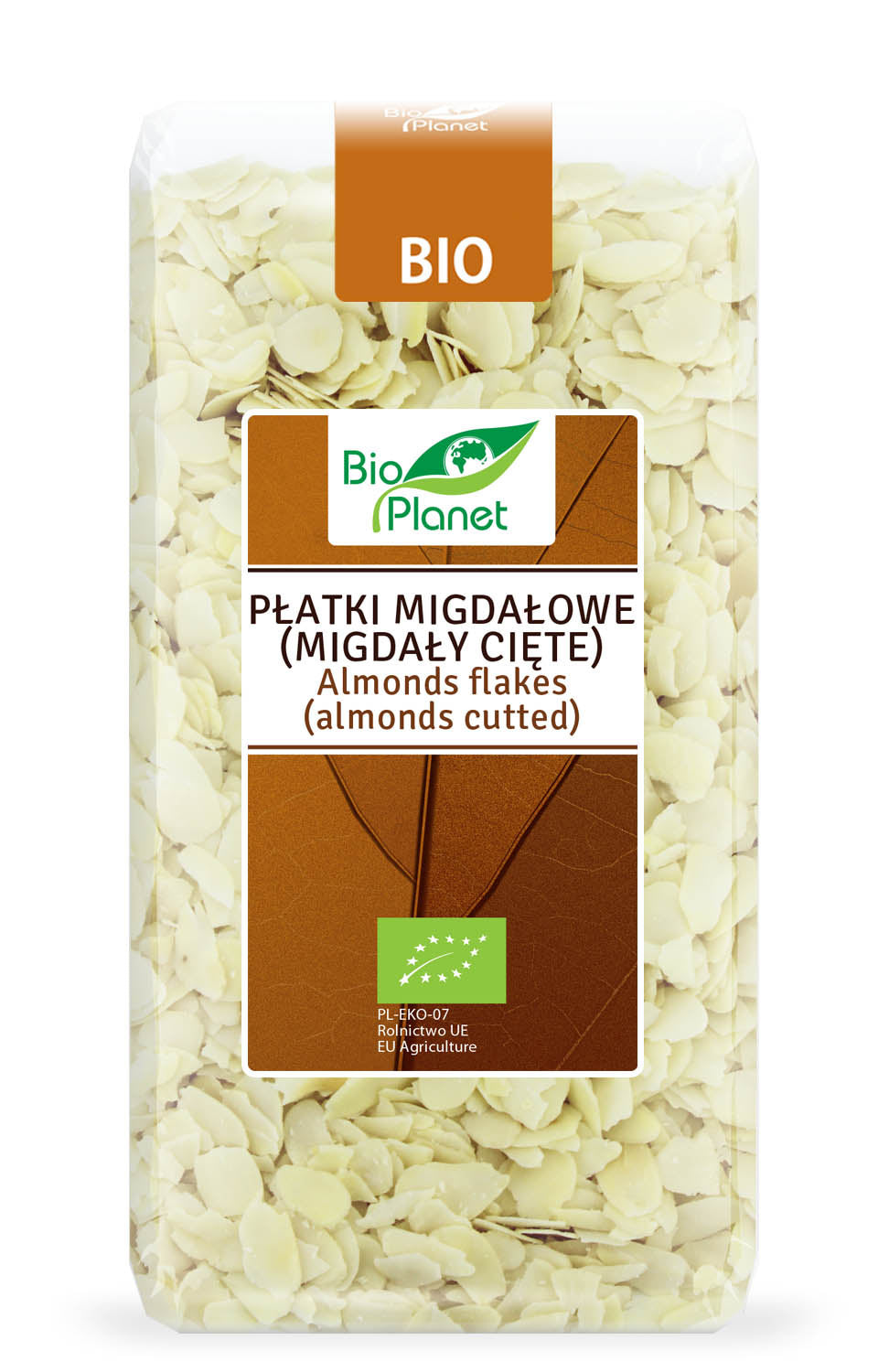 Płatki migdałowe (migdały cięte) bio 300 g