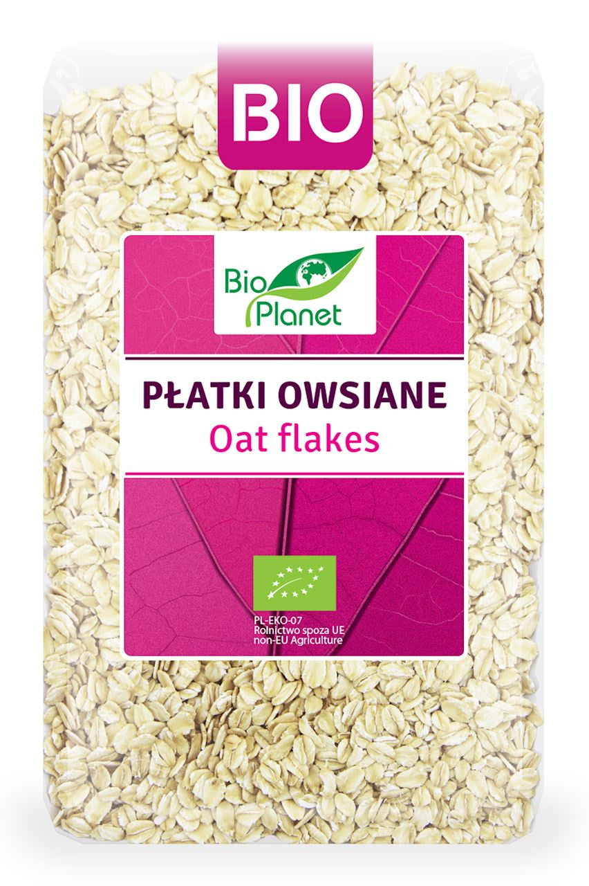 Płatki owsiane bio 1 kg