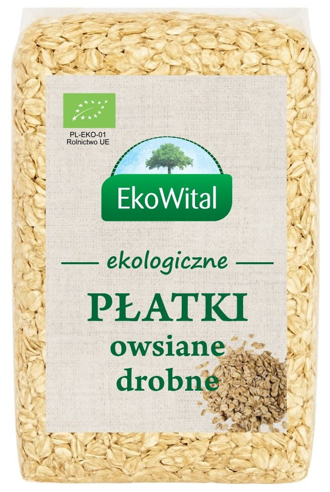 Płatki owsiane drobne bio 600 g