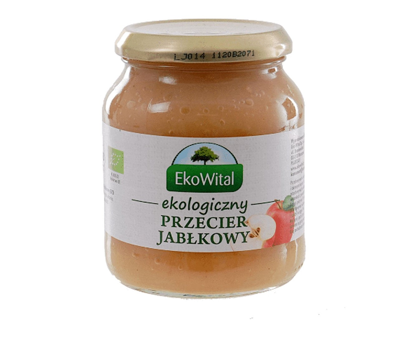 Przecier jabłkowy bio 350 g - Ekowital