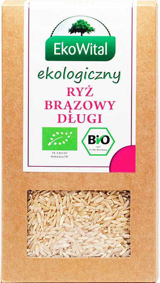 Ryż brązowy długi bio 500 g