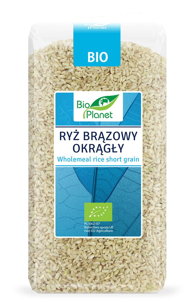 Ryż brązowy okrągły bio 500 g
