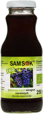 SOK Z CZERWONYCH WINOGRON NFC BIO 250 ml - VIANDS (SAM SOK)