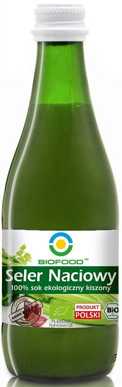 SOK Z SELERA NACIOWEGO KISZONEGO NFC BEZGLUTENOWY BIO 300 ml - BIOFOOD