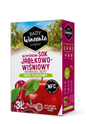 Sady wincenta sok 100% jabłkowo -wiśniowy 3l