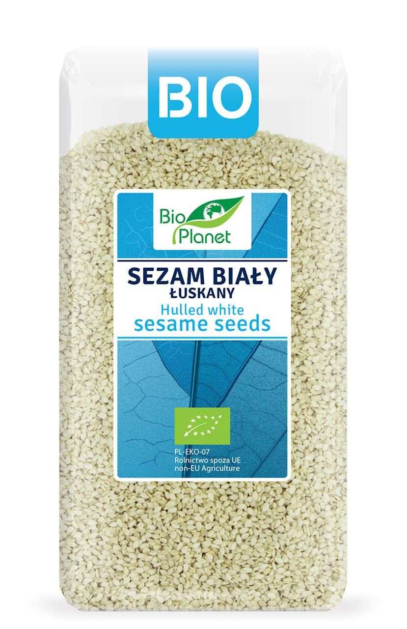 Sezam biały łuskany bio 400 g - Bio Planet